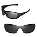Walleva Black Polarized Replacement Lenses for Oakley Antix Sunglasses