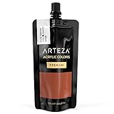 ARTEZA Acrylic Paint Mars Orange Color