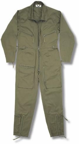 armyandoutdoors Continental Flight Suit/Boiler Suit (40, Olive)