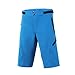 ARSUXEO Outdoor Sports Men's MTB Cycling Shorts Mountain Bike Shorts Water Resistant Blue Size Medium