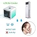 Simfonio Arctic Air Portable Air Conditioner, Mini Air Conditioner Fan 3 in 1 USB Air Cooler Personal Air Purifier Humidifier with 7 Colors LED Lights Cooling Desktop Fan for Home Office Bedroom