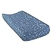 Galaxy Changing Pad Cover, Blue and White, 16x32 Inch (Pack of 1)