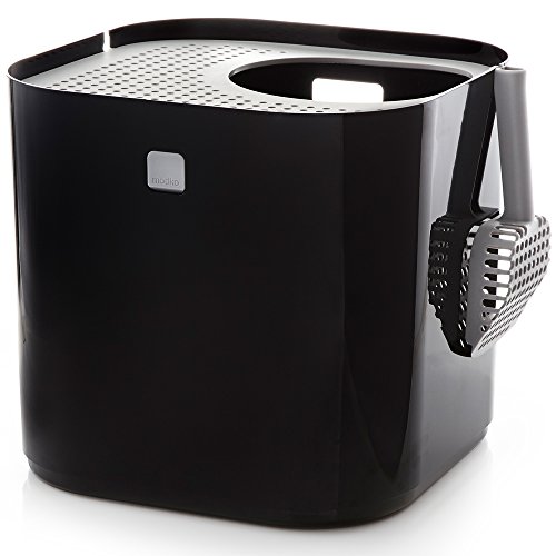 Modkat TopEntry Litter Box includes Scoop and Reusable Liner All Cat