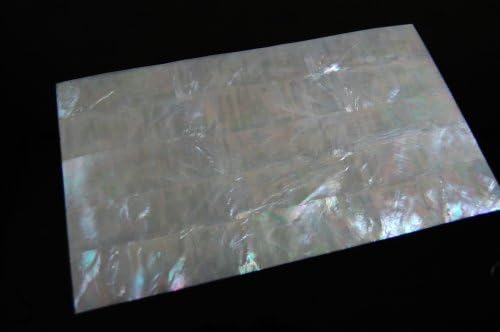 White Mother-of-Pearl (MOP) Shell Veneer Sheet