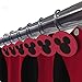 NIDSDIN Disney Mickey Mouse Cute Faces Shower Curtain & 12-Piece Hook Set & Easy Use - Kids Bath Features Mickey Mouse (Official Disney Product), 72