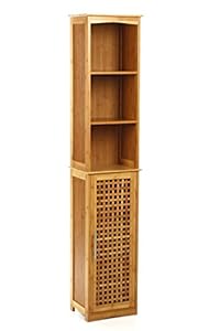 bamboo bathroom tallboy