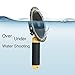 YOEMELY Dome Port for GoPro Hero 6 Hero 5 Hero 2018 HERO7 Black Underwater Dome GoPro Accessories (Yellow)