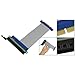 TOOGOO(R) PCI Express PCI-E 8X to 16X Slot Riser Card Flex Flexible Extension Cable