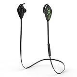 APIE Bluetooth Wireless Sports Headphones Sweatproof Running Gym Stereo Headsets Built-in Mic