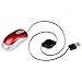 Mini Perman USB Wired Optical Gaming Mouse Mice for Computer PC Laptop Gamer Red