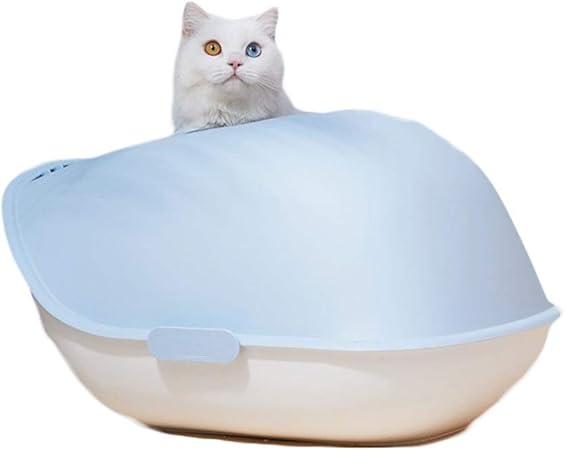 Maoshahe Caja de Arena for Gatos Extra Grande - Caja de Arena for Gatos de plástico con