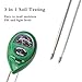 QMOEH Soil Tester, Soil PH Meter, Soil Moisture Meter, Soil Light Meter, 3-in-1 Soil Test Kit for Garden, Farm, Lawn, Indoor & Outdoor (No Battery Needed)thumb 2