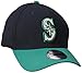 MLB Seattle Mariners Team Classic Alternative 39Thirty Stretch Fit Cap, Blue, Medium/Large