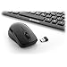 Verbatim Wireless Mini Slim Keyboard and Optical Mouse - Black