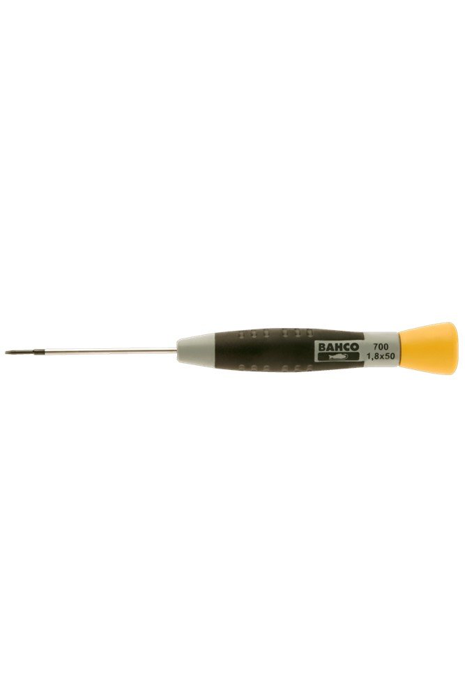 Bahco 700-3-50 Precision Slotted Screwdriver, Multi-Colour, 0.50 x 3 x 50 137 mm