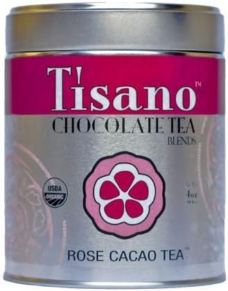 Tisano Organic Rose Cacao Tea - Loose Leaf - 04oz by Tisano