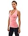 PattyBoutik Women's Halter Ruched Sides Top (Coral Pink M)
