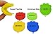 Spoiled Pet® Pet Food Can Lids - Silicone Covers for Cat and Dog Pet Food Storage - 4 Pack - Universal Fitting Tops for All Standard Size Can Food - Keeps Food Fresh