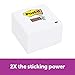 Post-it Super Sticky Notes, 2x Sticking Power, 3 x 3-Inches, White, 5-Pads/Pack (654-5SSW) primary