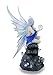 Zeckos Anne Stokes Blue and Purple Stargazer Fairy Statue