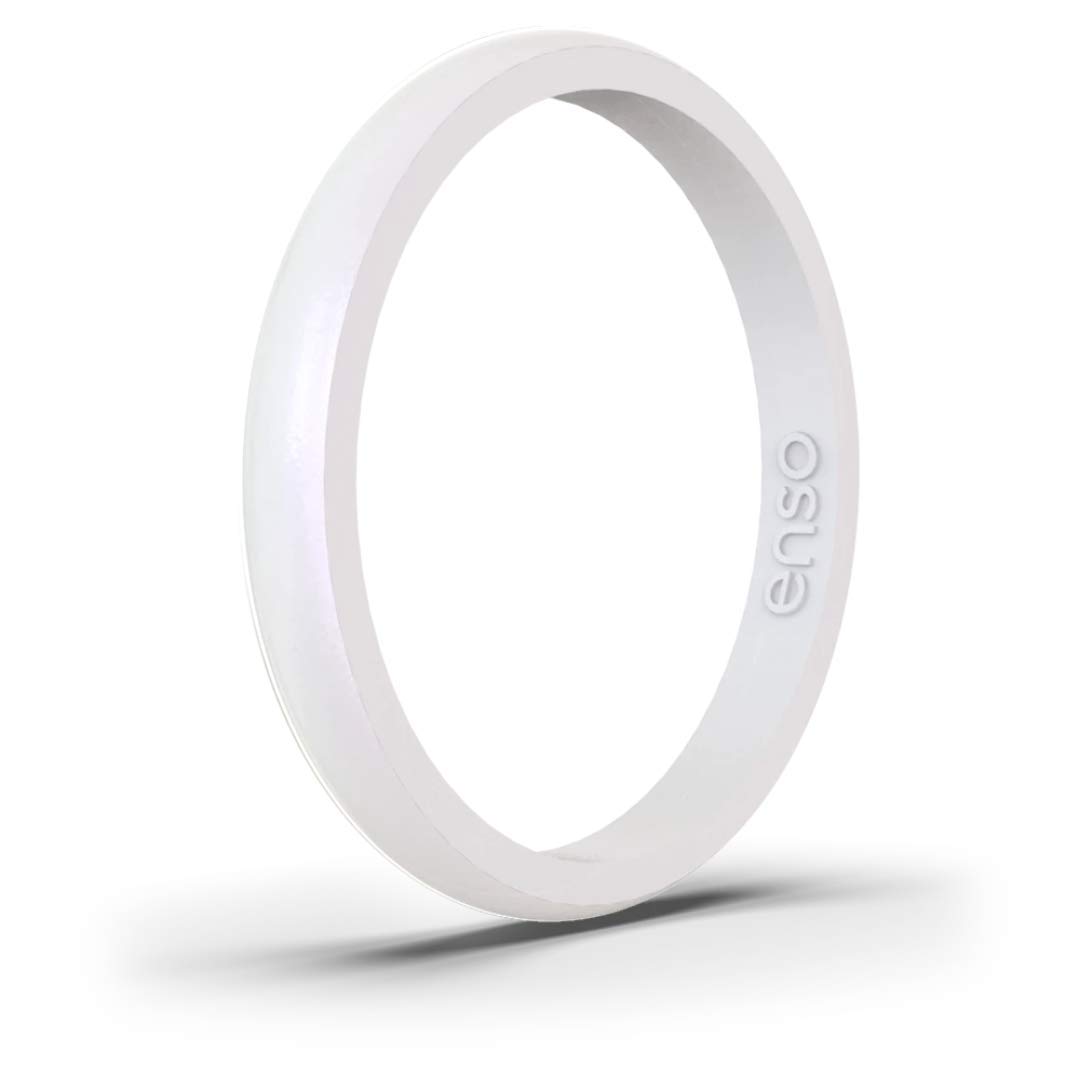 Enso Rings Halo Birthstone Silicone Ring