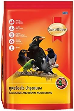 SmartHeart Mynah Bird Food Talkative and Brain Nourishing & 400 g.