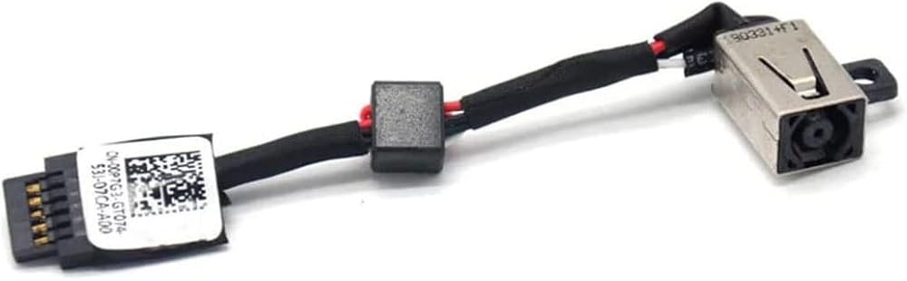Fleshy Leaf DC Power Jack Harness Cable for Dell XPS 13 9343 9350 9360 9370