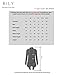 BILY Women's Asymmetrical Front Long Sleeve Front Pockets Light Sweater Cardigan Black XX-Large