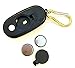【2 Pack】Elecrainbow Magnetic Pocket Key Chain Flashlight/ COB Super Brightness with Carabiner, Red & Yellow