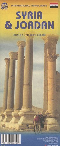Jordan 1:610,000 & Syria 1:740,000 Travel map (International Travel Maps) by ITM Canada (2010-12-20) by ITM Canada (Map)