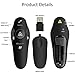 ILINKMUCH Wireless Presenter, RF 2.4GHz Remote Presentation USB Control PowerPoint PPT Clicker Pointer