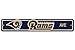 Fremont Die NFL Los Angeles Rams Team Sign, 4