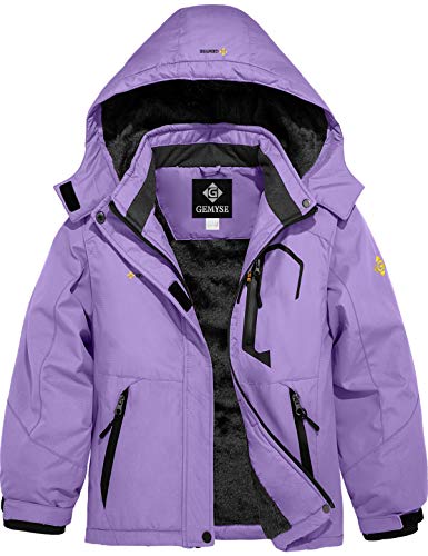 purple snow jacket