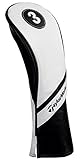 TaylorMade TM15 Leather Fairway Headcovers, White