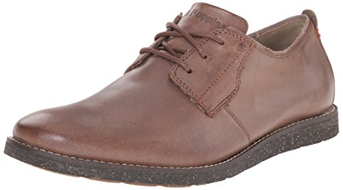 Hush Puppies Men s Hans Jester Oxford, Dark Brown Leather, 12 M US