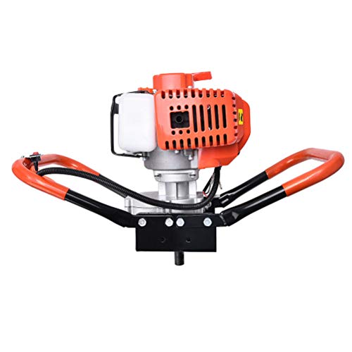 EASYG 52cc 2 Stroke Post Hole Digger, 1.8KW Petrol Gas Powered Earth Auger with 3 Replacement Drill Bits(5", 6", 8") - Thumbnail 5
