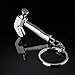 gootrades Men's Ornament Claw Hammer Car Keyring Creative Metal Keychain Pendant