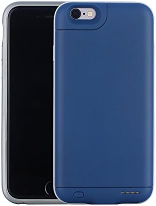Only 3.8mm world's thinnest iPhone 6 6s Plus Battery Case- Innoants Ultra Slim Extended Battery Case, Portable Charger with Polymer Battery 2800mAh Capacity for Fast Recharge-blue