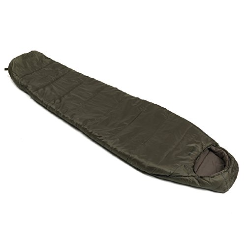 Snugpak Basecamp Ops TSB Sleeping Bag with Compression Stuff Sack, Insulated, Olive