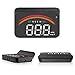 M11 Car HUD Display OBD2 GPS Dual System Mode Speedometer Tachometer Head Up Display RPM MPH Over Speed Alarm Voltmeter Water Temperature Warning Projector Auto Truck SUV RV 3.5