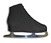 A&R Sports Lycra Ice Skate Boot Covers, Black