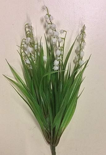 Shades New 'Lilly of The Valley' Bush Artificial Flowers 25cm