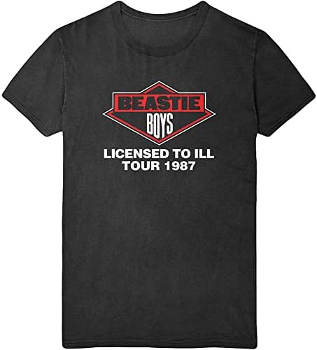 Amazon.com: Beastie Boys Men's Licensed to Ill Tour 1987 Slim Fit