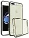 iPhone 7 Plus Case, Bastex Slim Fit Flexible Clear Transparent Rubber Back Cover Fused Smoke Side Bumper Snap Case for Apple iPhone 7 Plus / 7 Pro