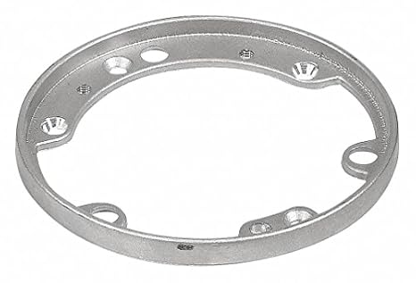 Steel City Round Aluminum Floor Box Trim Ring Number Of Gangs 1