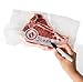 Vacuum Sealer Bags Roll 8''x16' (Set Of 1) 12mil Thick Super Heavy Duty 3x Stronger Than Other Vacuum Storage Bags! These Food Saver Bags Roll Works On Any Vacuum Sealer Machine - Best Sous Vide Bags