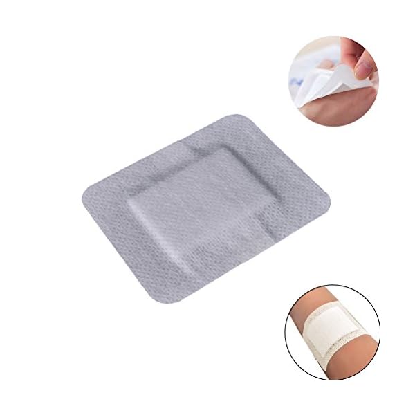 Eshylala-10-Pcs-Non-Woven-Medical-Adhesive-Wound-Care-Dressings-Large-BandAid-Bandage6x7cm