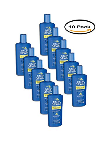 PACK OF 10 - UltraSwim Chlorine Removal Shampoo, 7 oz