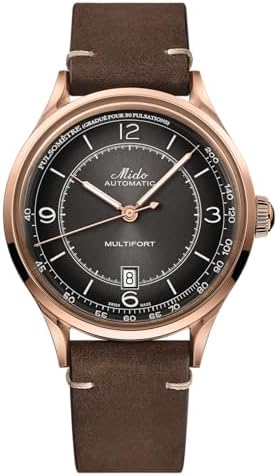 Amazon.com: Zeppelin Z96645 Mens Mediterranee 1921 Leather Strap