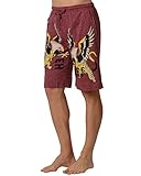 Ed Hardy Men's Eagle Tiger Lounge Shorts - Rose Sand
